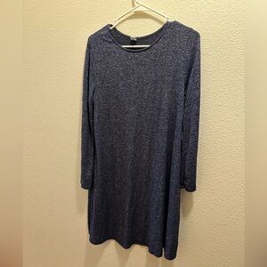 Old Navy Blue Long Sleeve Dress Size Small